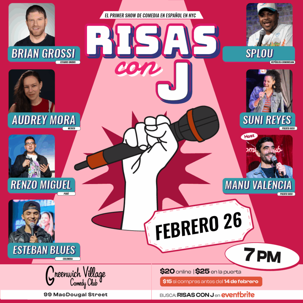 Photo of Risas Con J: Stand-Up En Español (2.26)!