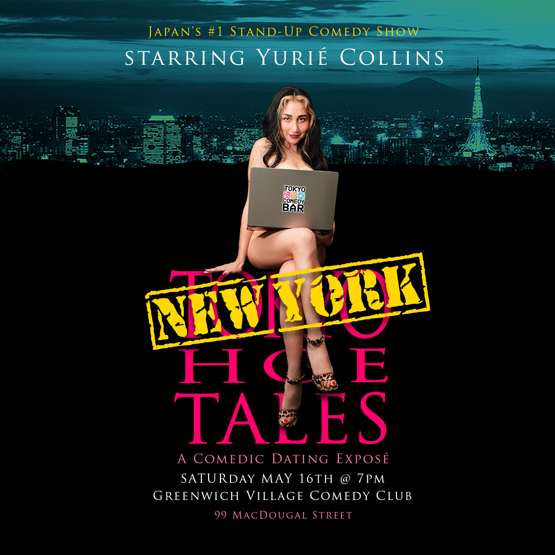Photo of Tokyhoe Tales – A Comedic Dating Expose, Staring Japan’s Number 1 Comedian, Yurié Collins.