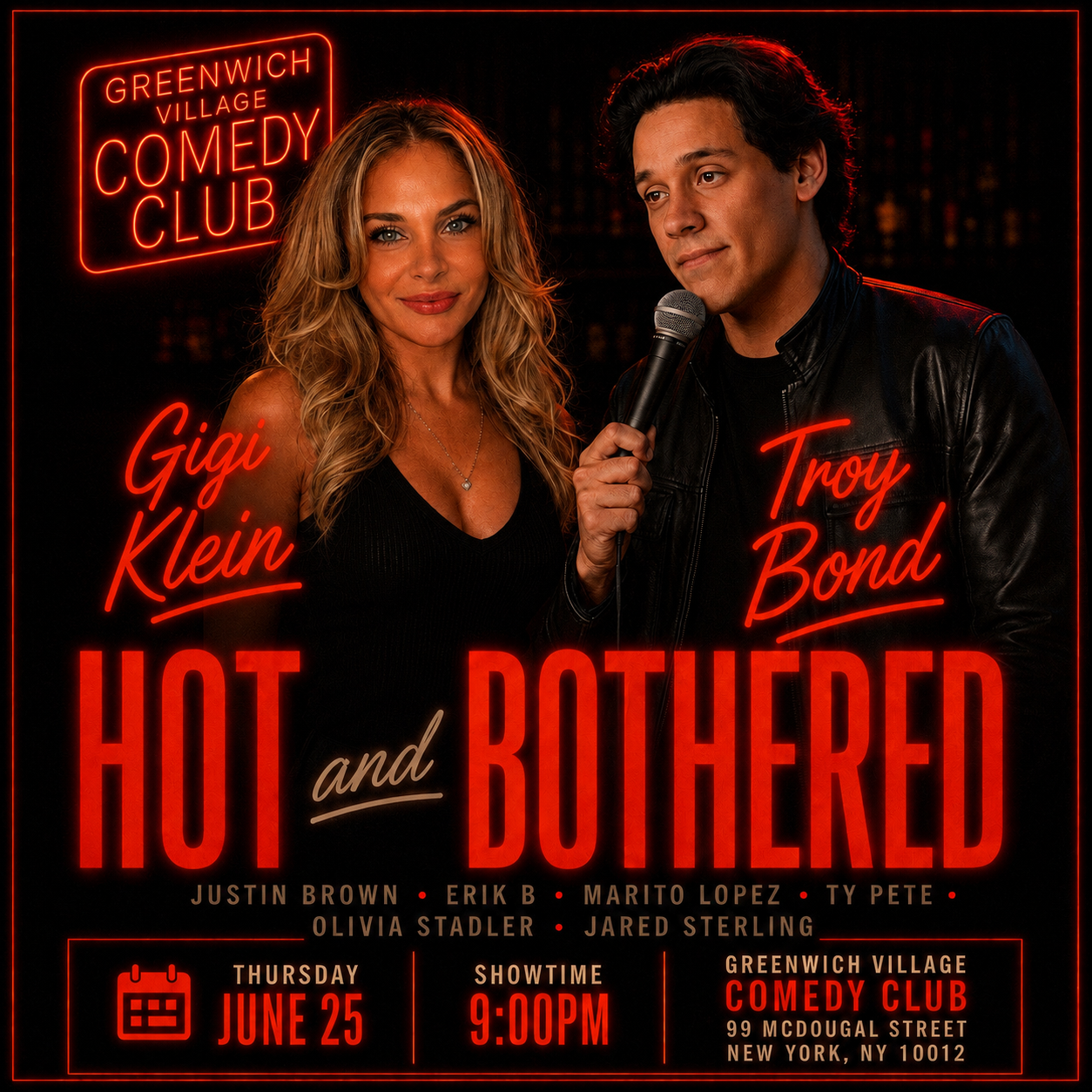Photo of Gigi Klein And Troy Bond–Hot And Bothered.