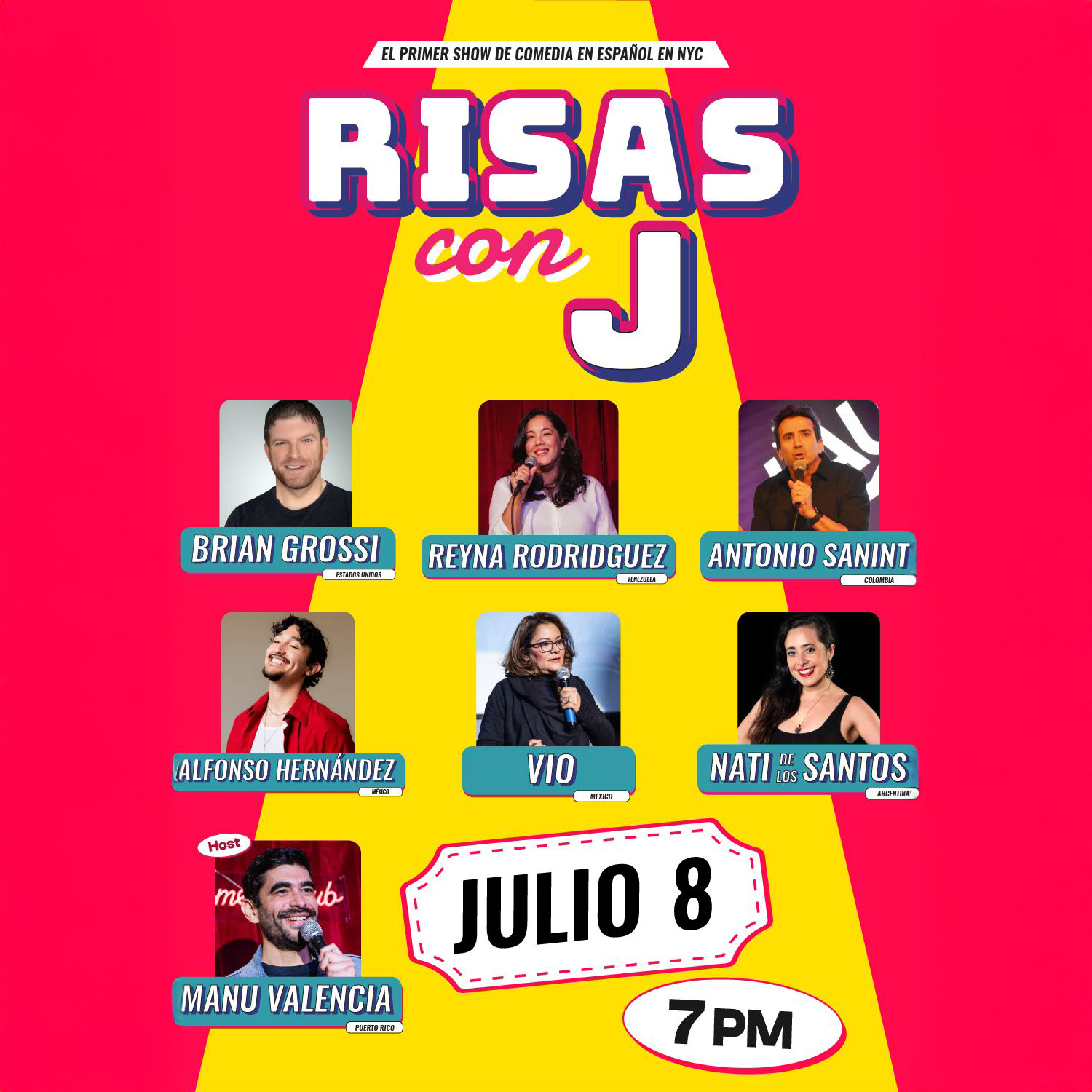 risas j, julio 8