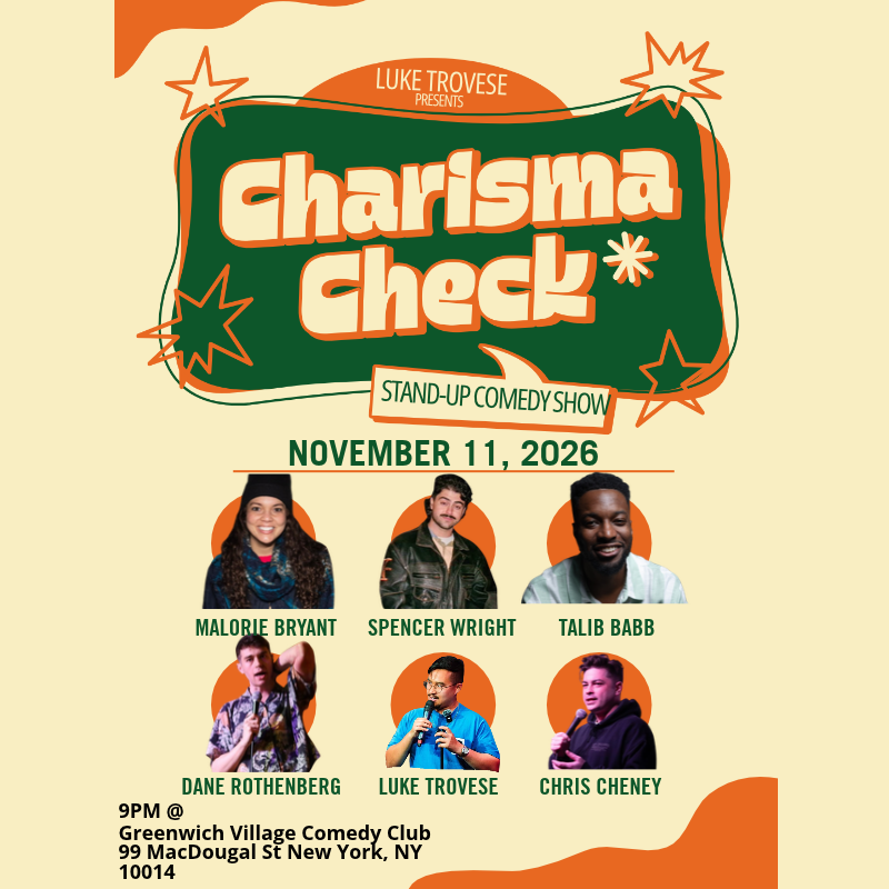 Photo of Charisma Check Comedy